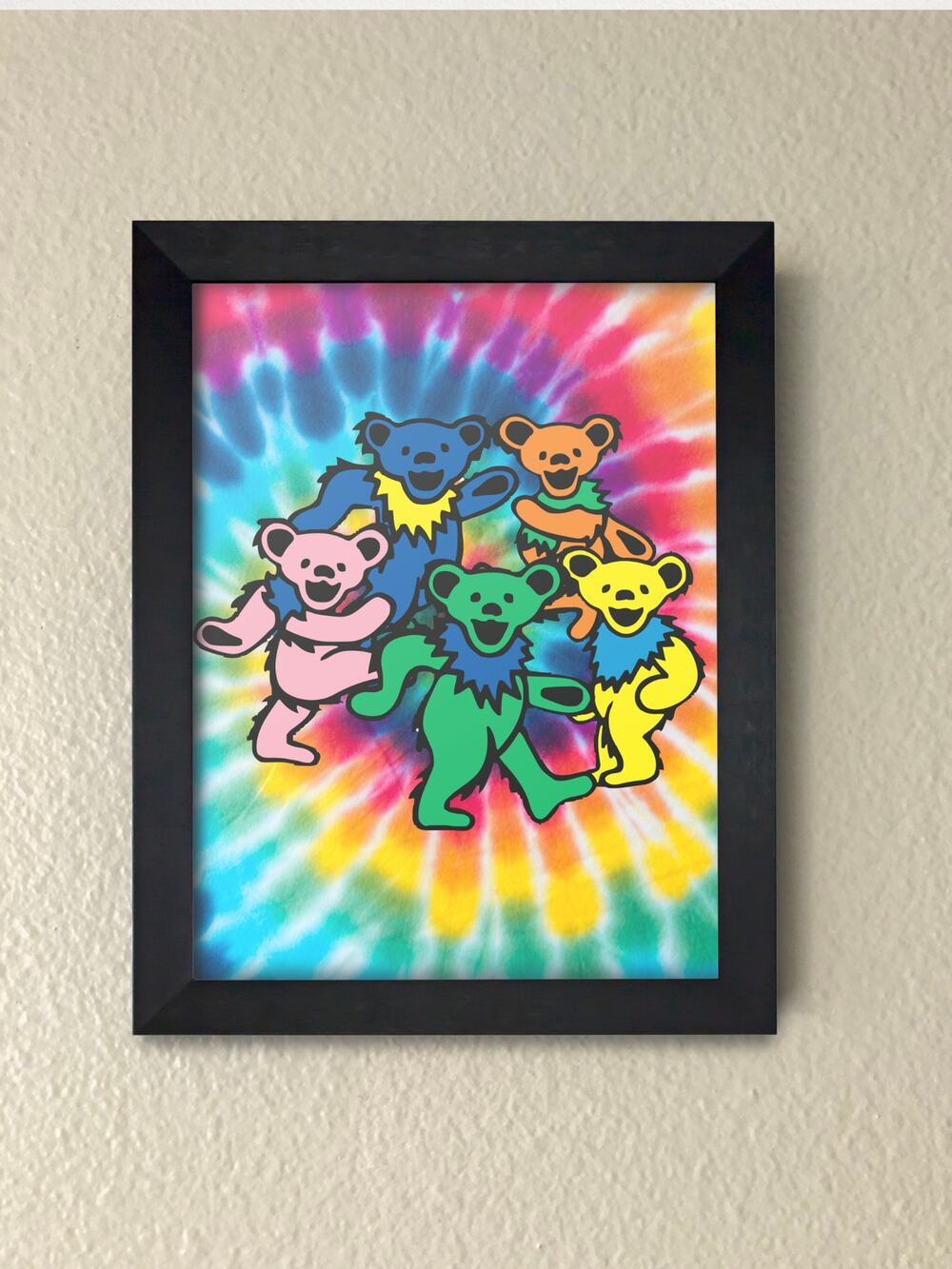Grateful Dead Bears Wall Art